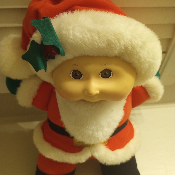 Cabbage Patch Kids Vintage Santa Baby Plush - Picture 3 of 7